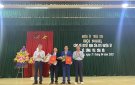 Hội nghị công bố Quyết định của Ban thường vụ huyện ủy  về công tác cán bộ tại xã Đồng Thắng. 