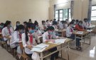 Trường THCS Đồng Thắng làm tốt công tác phòng, chống dịch Covid-19.